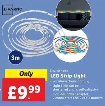 Lidl Livarno Home LED Strip Light offer