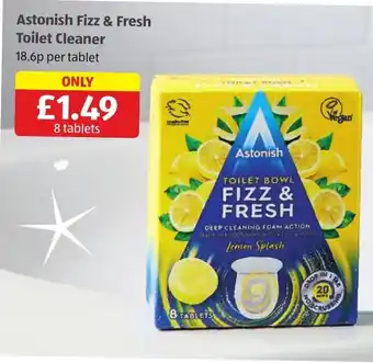 Aldi Astonish Fizz & Fresh Toilet Cleaner offer