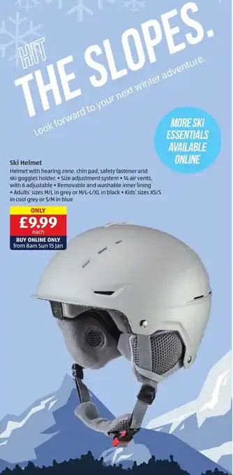 Aldi Ski Helmet offer