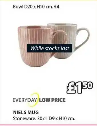 JYSK Niels mug offer