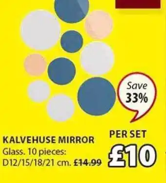 JYSK Kalvehuse mirror offer
