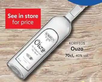 Lidl Korifeos Ouzo 70cl. 40% vol. offer