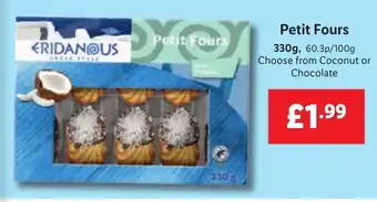 Lidl Petit Fours 330g offer