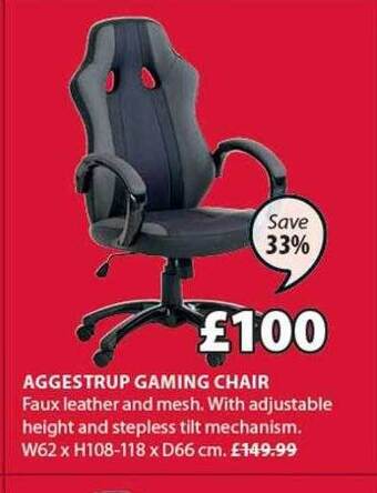 JYSK Aggestrup gaming chair offer