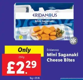 Lidl Eridanous Mini Saganaki Cheese Bites 250g offer