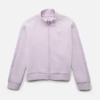 Guess girls' active zip top - wisteria petal - 6 years