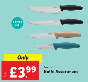 Lidl Ernesto Knife Assortment offer