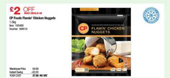 Costco Cp Foods Flamin' Chicken Nuggets offer
