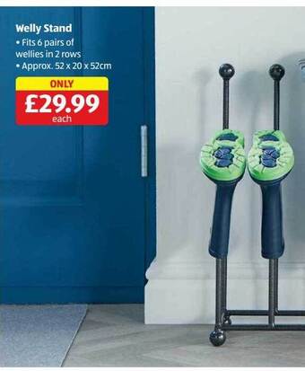 Aldi Welly stand offer