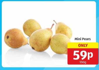 Aldi Mini pears offer