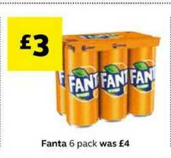 SuperValu Fanta 6 Pack offer