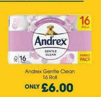 Centra Andrex Gentle Clean offer