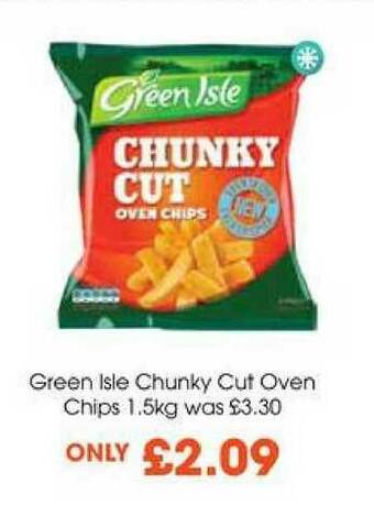 Centra Green Isle Chunky Cut Oven Chips offer