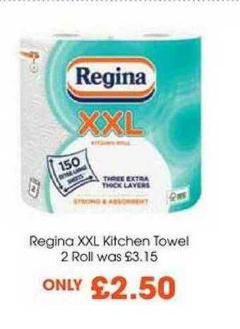 Centra Regina Xxl Kitchen Towel 2 Roll offer