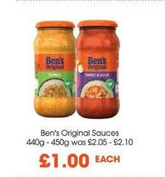 Centra Ben's Original Sauces offer