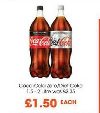 Centra Coca-cola Zero Diet Coke offer