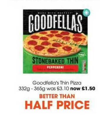 Centra Goodfella's Thin Pizza offer