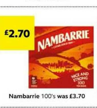 SuperValu Nambarrie offer