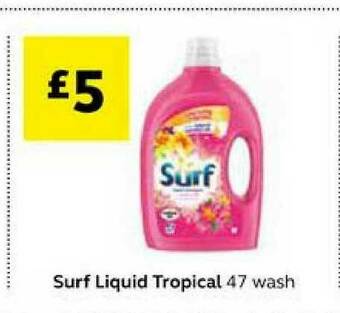 SuperValu Surf Liquid Tropical offer