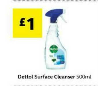 SuperValu Dettol Surface Cleanser offer