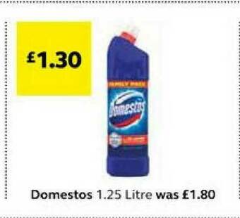 SuperValu Domestos offer
