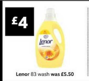 SuperValu Lenor 83 Wash offer