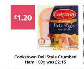 SuperValu Cookstown Deli Style Crumbed Ham offer