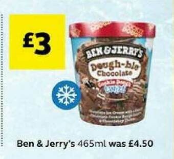 SuperValu Ben & Jerry's offer