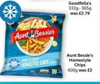 SuperValu Aunt Bessie's Homestyle Chips offer