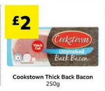 SuperValu Cookstown Thick Back Bacon offer