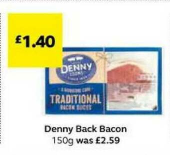 SuperValu Denny Back Bacon offer