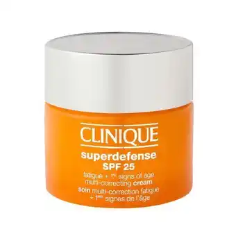 Beauty Bay Clinique superdefense spf 25 fatigue + 1st signs of age multicorrecting cream oily skin offer