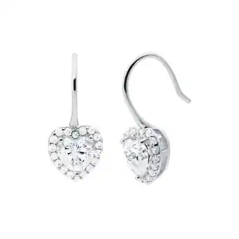 Watch Shop Michael kors jewellery michael kors sterling silver heart drop earrings offer