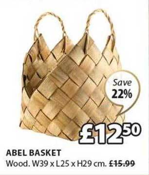 JYSK Abel basket offer