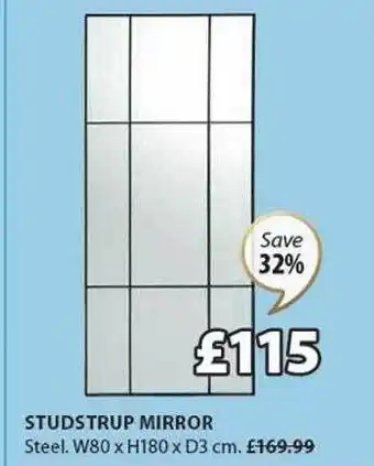 JYSK Studstrup mirror offer
