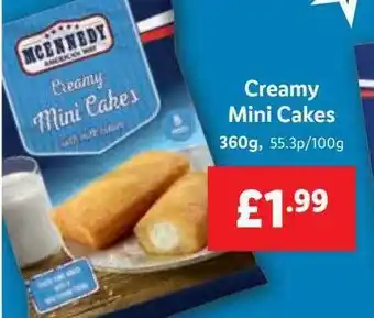 Lidl Creamy mini cakes offer