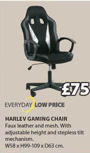 JYSK Harlev gaming chair offer