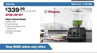 Costco Vitamix venturist blender offer