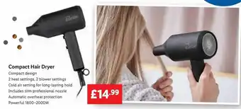 Lidl Compact hair dryer offer