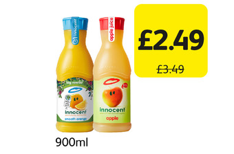Londis Innocent smooth orange, apple offer