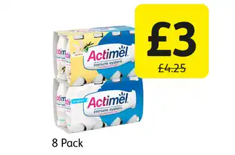 Londis Actimel vanilla, original offer