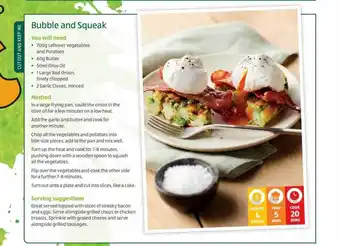 Aldi Bubble and squeak offer
