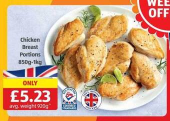 Aldi Chicken breast portions offer