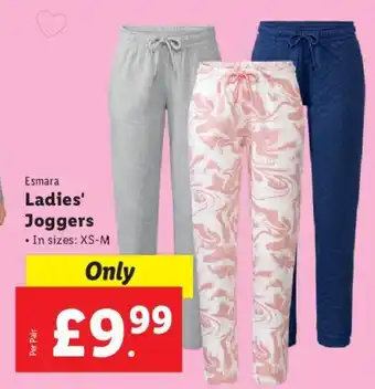 Lidl Esmara Ladies' Joggers offer