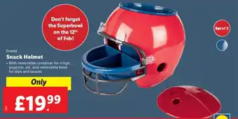 Lidl Ernesto Snack Helmet offer