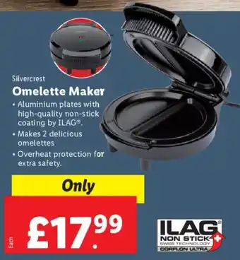 Lidl Silvercrest Omelette Maker offer