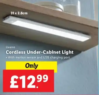 Lidl Livarno Cordless Under-Cabinet Light offer