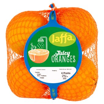 Tesco Jaffa oranges minimum 4 pack offer