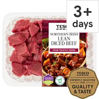 Tesco Tesco lean diced beef 400g offer