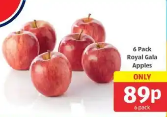Aldi Royal Gala Apples 6 Pack offer